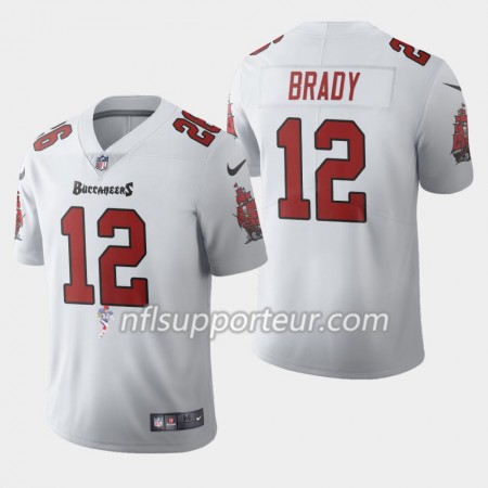 Maillot Homme Tampa Bay Buccaneers Tom Brady 12 Nike Blanc 2020
